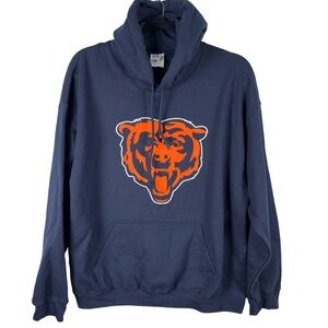 NFL Khalil Mack Navy Chicago Bears #52 Player Icon Pullover Hoodie L